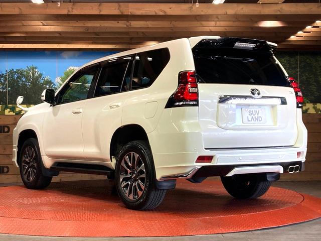 ランドクルーザープラド TX Lパッケージ モデリスタエアロ BIG-X9型ナビ 純正19インチアルミホイール 禁煙車 シートベンチレーション パワーシート バックカメラ LEDヘッド レーダークルーズ ビルドインETC オートライト(22枚目)