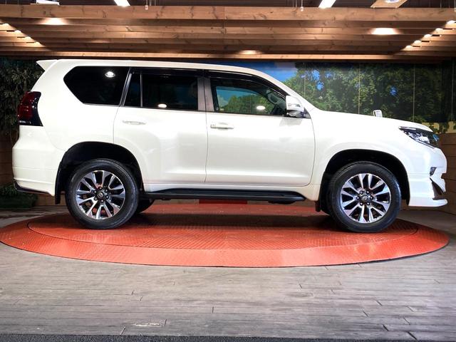 ランドクルーザープラド TX Lパッケージ モデリスタエアロ BIG-X9型ナビ 純正19インチアルミホイール 禁煙車 シートベンチレーション パワーシート バックカメラ LEDヘッド レーダークルーズ ビルドインETC オートライト(24枚目)