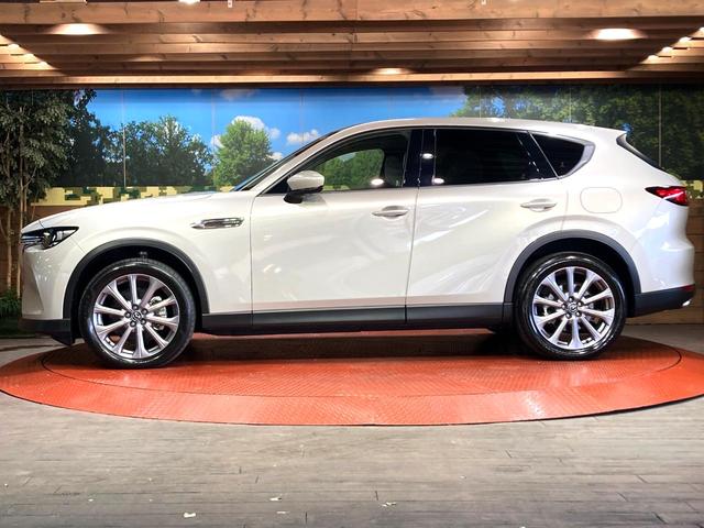 ＣＸ－６０ ＸＤ　エクスクルーシブモード　サンルーフ　３６０度ビューモニター　白革シート　衝突被害軽減システム　レーダークルーズ　禁煙車　電動リアゲート　レザーシート　全席シートヒーター　前席シートエアコン　コーナーセンサー　ビルドインＥＴＣ（23枚目）