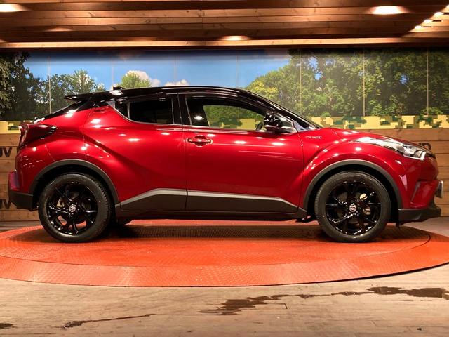 Ｃ－ＨＲ Ｇ　モード　ネロ　純正９型ＳＤナビ　バックカメラ　衝突軽減装置　レーダークルーズコントロール　シートヒーター　オートエアコン　ドラレコ　スマートキー　ＬＥＤヘッドライト　車線逸脱警報　先行車発進告知機能（27枚目）