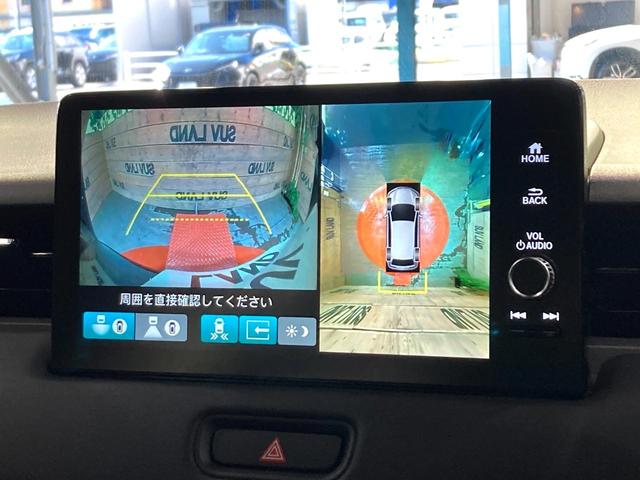 ヴェゼル ｅ：ＨＥＶ　Ｚ　登録済未使用車　９型メーカーナビ　全周囲カメラ　衝突被害軽減システム　レーダークルーズ　電動リアゲート　ハーフレザーシート　コーナーセンサー　スマートキー　ＬＥＤヘッド　ＥＴＣ２．０（4枚目）