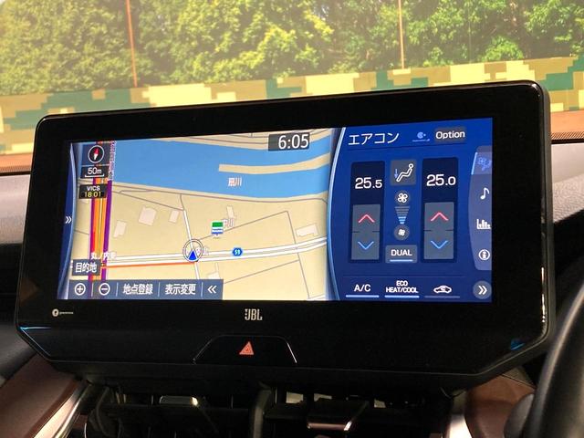 ハリアー Ｚ　モデリスタエアロ　ＪＢＬサウンド　純正１２．３型ＳＤナビ　バックカメラ　デジタルインナーミラー　ヘッドアップディスプレイ　衝突軽減装置　レーダークルーズコントロール　パワーバックドア　ドラレコ（4枚目）