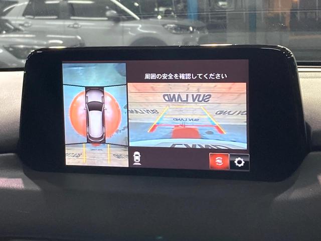 ＣＸ－８ ＸＤプロアクティブ　７人乗り　純正８インチナビ　全周囲カメラ　アダプティプクルーズ　ＥＴＣ　Ｂｌｕｅｔｏｏｔｈ再生　シートヒーター　パワーバックドア　ＬＥＤヘッドライト　クリアランスソナー　パワーシート（4枚目）