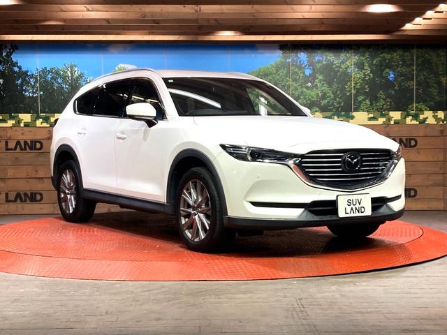 ＣＸ－８ ＸＤプロアクティブ　７人乗り　純正８インチナビ　全周囲カメラ　アダプティプクルーズ　ＥＴＣ　Ｂｌｕｅｔｏｏｔｈ再生　シートヒーター　パワーバックドア　ＬＥＤヘッドライト　クリアランスソナー　パワーシート（17枚目）