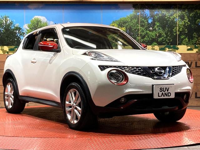 ジューク １５ＲＸ　Ｖセレクション　純正ＳＤナビ　バックカメラ　衝突被害軽減システム　禁煙車　スマートキー　ナビ連動ＥＴＣ　純正１７インチアルミ　オートライト　デュアルエアコン　Ｂｌｕｅｔｏｏｔｈ　ＣＤ　ＤＶＤ再生　フルセグ（16枚目）