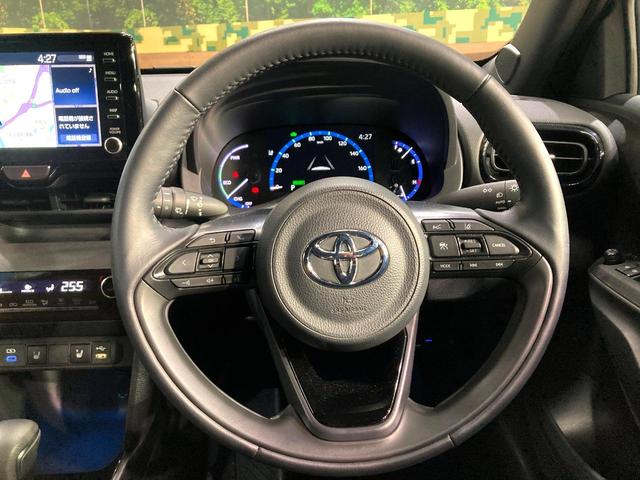 ヤリスクロス ハイブリッドZ アドベンチャー 全周囲カメラ 衝突被害軽減システム 禁煙車 電動リアゲート ハーフレザーシート パワーシート ドラレコ コーナーセンサー LEDヘッド ETC2.0 純正18インチアルミ オートハイビーム(36枚目)