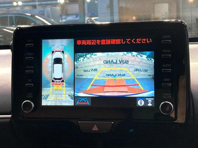 ヤリスクロス ハイブリッドZ アドベンチャー 全周囲カメラ 衝突被害軽減システム 禁煙車 電動リアゲート ハーフレザーシート パワーシート ドラレコ コーナーセンサー LEDヘッド ETC2.0 純正18インチアルミ オートハイビーム(51枚目)