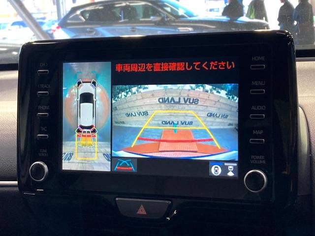 ヤリスクロス ハイブリッドZ 8型ディスプレイオーディオ 全周囲カメラ レーダークルーズコントロール ETC Bluetooth シートヒーター 2トーンカラー パワーシート ハーフレザーシート LEDヘッドライト(4枚目)