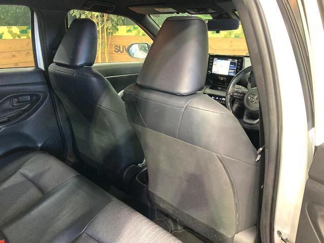 ヤリスクロス ハイブリッドZ 8型ディスプレイオーディオ 全周囲カメラ レーダークルーズコントロール ETC Bluetooth シートヒーター 2トーンカラー パワーシート ハーフレザーシート LEDヘッドライト(33枚目)