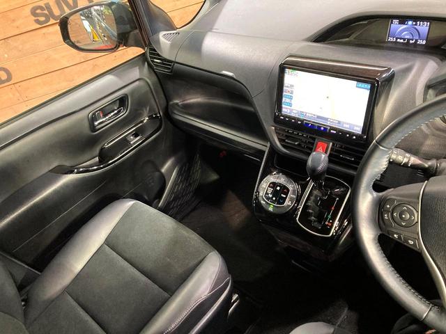 ノア ハイブリッドSi ダブルバイビーII アルパイン9型ナビ フリップダウンモニター モデリスタエアロ 両側電動スライドドア 禁煙車 ETC Bluetooth ドライブレコーダー appleCarPlay LEDヘッドライト(54枚目)