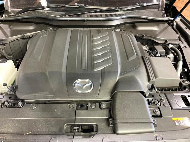 CX-80 XD-ハイブリッド プレミアムモダン サンルーフ 純正12型SDナビ 全周囲カメラ アダプティプクルーズコントロール レザーシート ETC Bluetooth パワーバックドア レザーシート シートベンチレーション LEDヘッドライト(19枚目)