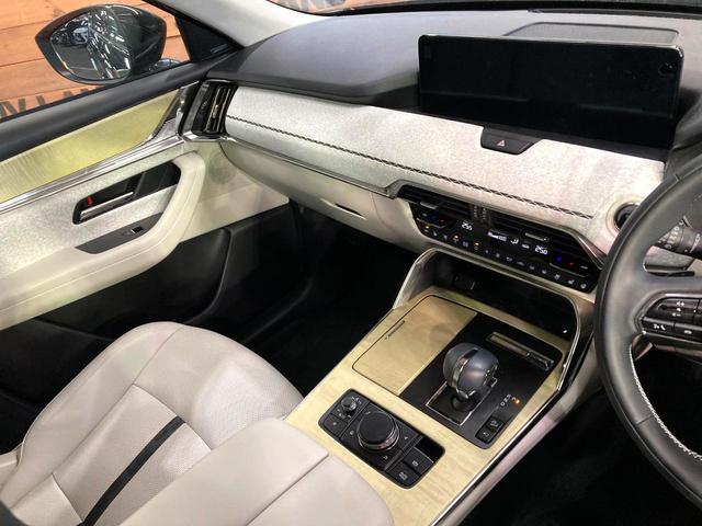 CX-80 XD-ハイブリッド プレミアムモダン サンルーフ 純正12型SDナビ 全周囲カメラ アダプティプクルーズコントロール レザーシート ETC Bluetooth パワーバックドア レザーシート シートベンチレーション LEDヘッドライト(53枚目)