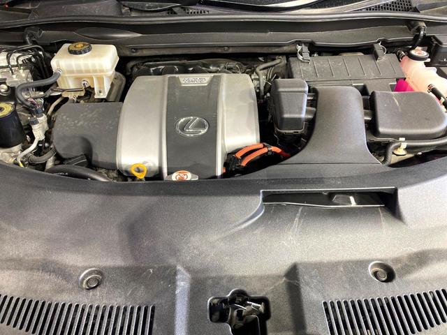 RX RX450h バージョンL サンルーフ マークレビンソン 純正12.3型純正ナビ パノラマミックビューモニター 衝突軽減装置 レーダークルーズコントロール パワーバックドア 本革シート シートベンチレーション ETC(18枚目)