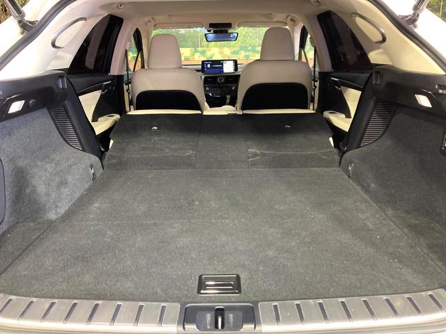 RX RX450h バージョンL サンルーフ マークレビンソン 純正12.3型純正ナビ パノラマミックビューモニター 衝突軽減装置 レーダークルーズコントロール パワーバックドア 本革シート シートベンチレーション ETC(31枚目)