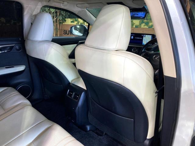 RX RX450h バージョンL サンルーフ マークレビンソン 純正12.3型純正ナビ パノラマミックビューモニター 衝突軽減装置 レーダークルーズコントロール パワーバックドア 本革シート シートベンチレーション ETC(35枚目)