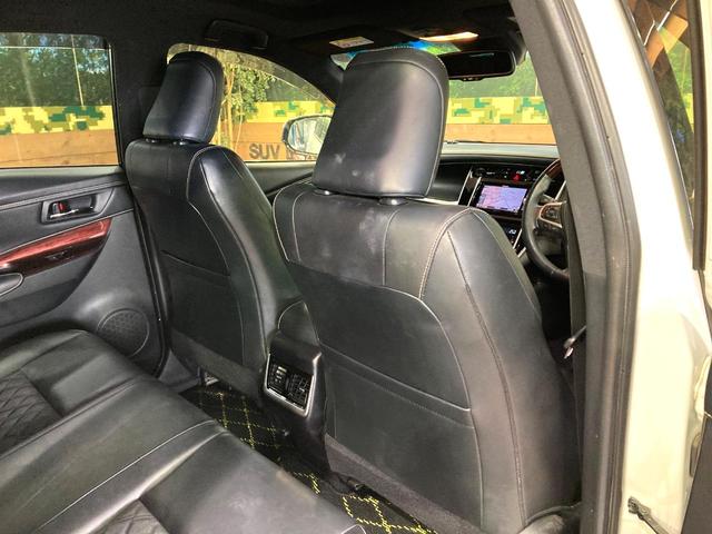 ハリアー プレミアム サンルーフ フルエアロ SDナビ バックカメラ 禁煙車 電動リアゲート ハーフレザーシート パワーシート スマートキー LEDヘッド ビルトインETC クルコン 純正18インチアルミ(34枚目)