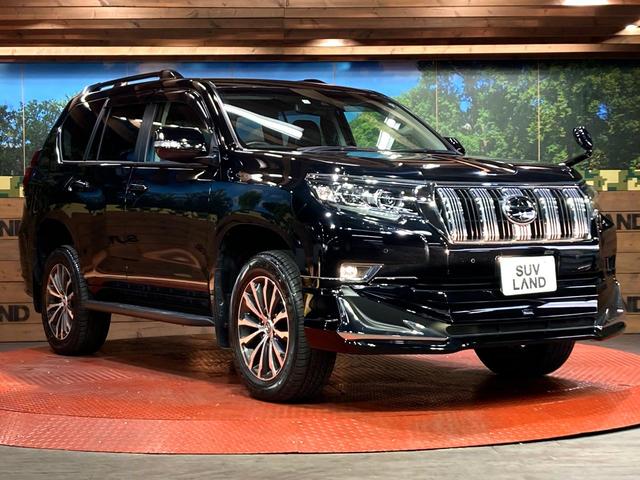 ランドクルーザープラド TX モデリスタエアロ 純正9型SDナビ バックカメラ 衝突被害軽減システム レーダークルーズ 禁煙車 コーナーセンサー スマートキー LEDヘッド ルーフレール ビルトインETC(16枚目)