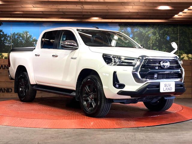 ハイラックス Z 純正ベッドライナー 純正ハードトノカバー プリクラッシュセーフティシステム レーダークルーズコントロール 純正SDナビ 車線逸脱警報 ドライブレコーダー センターデフロック 純正17インチAW(16枚目)