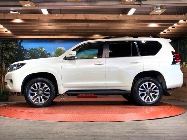 ランドクルーザープラド TX Lパッケージ サンルーフ パノラミックビューモニター メーカーナビ ベージュ内装 プリクラッシュセーフティシステム レーダークルーズコントロール クリアランスソナー ルーフレール 純正19インチアルミ(29枚目)