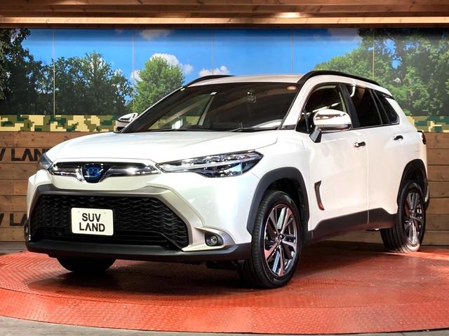 カローラクロス ハイブリッド Z 純正ディスプレイオーディオ 全周囲カメラ 衝突被害軽減システム レーダークルーズ 禁煙車 電動リアゲート ハーフレザーシート パワーシート ドラレコ コーナーセンサー スマートキー ルーフレール(27枚目)