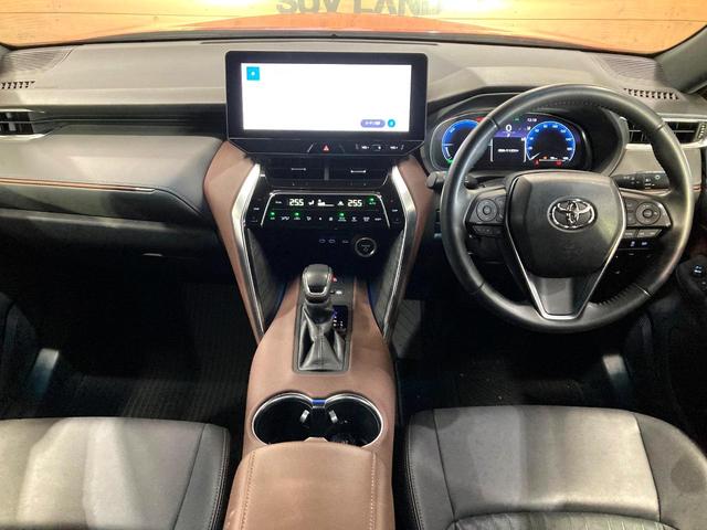 ハリアーハイブリッド G 純正12.3型ディスプレイオーディオ 禁煙車 パワーシート パワーバックドア トヨタセーフティーセンス レーダークルーズ LEDヘッドライト ビルドインETC(2枚目)