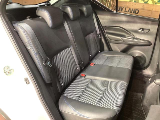 キックス X 純正SDナビ プロパイロット 禁煙車 全周囲カメラ 衝突被害軽減システム レーダークルーズ ハーフレザーシート ドラレコ コーナーセンサー スマートキー LEDヘッド ルーフレール ビルトインETC(9枚目)