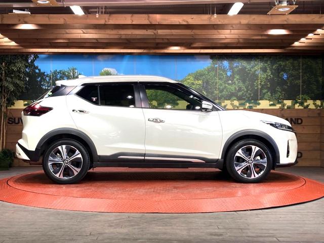 キックス X 純正SDナビ プロパイロット 禁煙車 全周囲カメラ 衝突被害軽減システム レーダークルーズ ハーフレザーシート ドラレコ コーナーセンサー スマートキー LEDヘッド ルーフレール ビルトインETC(24枚目)