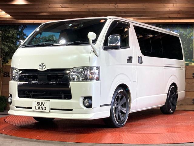 ハイエースバン スーパーGL ダークプライムII SDナビ 全周囲カメラ デジタルインナーミラー 衝突被害軽減システム 禁煙車 ハーフレザーシート コーナーセンサー スマートキー LEDヘッド ビルトインETC オートハイビーム 車線逸脱警報(25枚目)