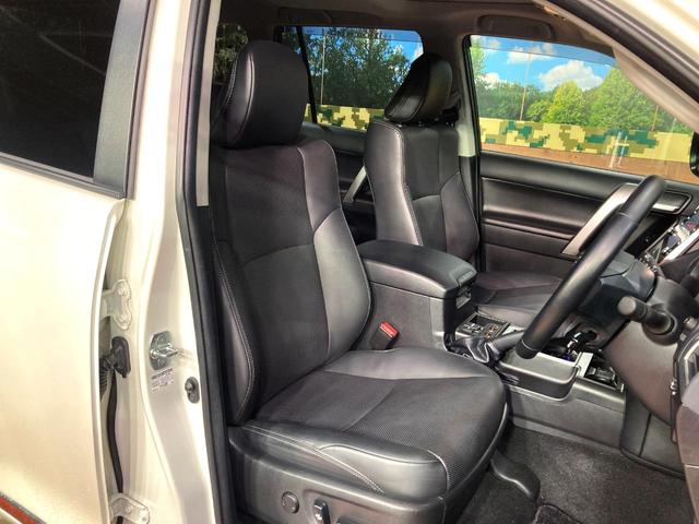 ランドクルーザープラド ＴＸ　Ｌパッケージ　サンルーフ　モデリスタフルエアロ　全周囲カメラ　衝突被害軽減システム　レーダークルーズ　禁煙車　レザーシート　前席シートエアコン　コーナーセンサー　ＬＥＤヘッド　ルーフレール（8枚目）