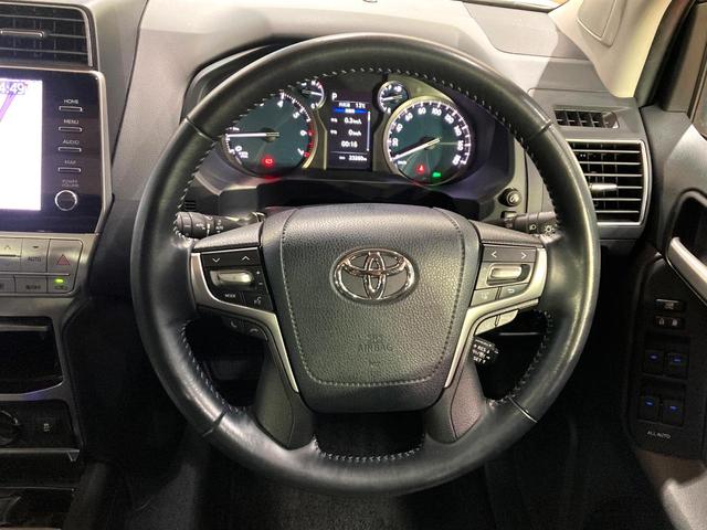 ランドクルーザープラド ＴＸ　Ｌパッケージ　サンルーフ　モデリスタフルエアロ　全周囲カメラ　衝突被害軽減システム　レーダークルーズ　禁煙車　レザーシート　前席シートエアコン　コーナーセンサー　ＬＥＤヘッド　ルーフレール（11枚目）