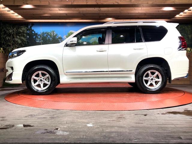 ランドクルーザープラド ＴＸ　Ｌパッケージ　サンルーフ　モデリスタフルエアロ　全周囲カメラ　衝突被害軽減システム　レーダークルーズ　禁煙車　レザーシート　前席シートエアコン　コーナーセンサー　ＬＥＤヘッド　ルーフレール（53枚目）