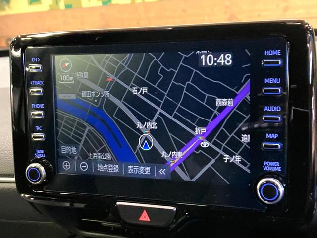 ヤリスクロス ハイブリッドＺ　純正８型ディスプレイオーディオ　全周囲カメラ　衝突被害軽減システム　レーダークルーズ　禁煙車　ハーフレザーシート　パワーシート　コーナーセンサー　ＬＥＤヘッド　純正１８インチアルミ（47枚目）