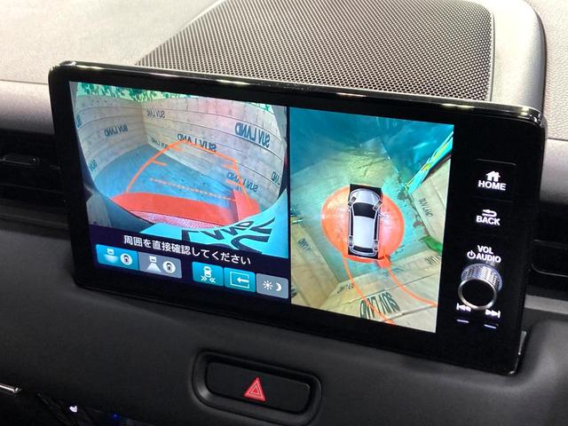 ヴェゼル ｅ：ＨＥＶ　Ｚ　登録済未使用車　純正９型ナビ　全周囲カメラ　衝突被害軽減システム　電動リアゲート　ハーフレザーシート　コーナーセンサー　スマートキー　ＬＥＤヘッド　ＥＴＣ２．０　純正１８インチアルミ（57枚目）