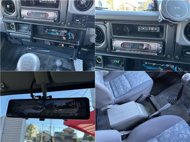 ランドクルーザー７０ ＺＸ　リフトアップ　グリルガード　シュノーケル　社外アルミ　サンルーフ　ＢＦグッドリッチタイヤ　前後ドラレコ（4枚目）