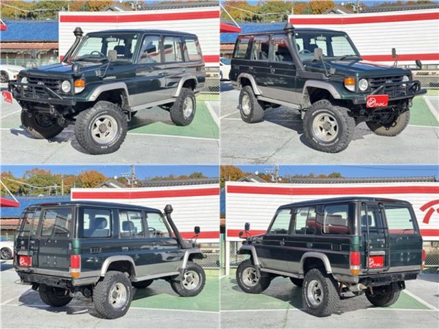 ランドクルーザー７０ ＺＸ　リフトアップ　グリルガード　シュノーケル　社外アルミ　サンルーフ　ＢＦグッドリッチタイヤ　前後ドラレコ（8枚目）