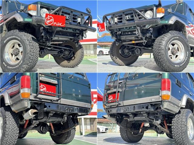 ランドクルーザー７０ ＺＸ　リフトアップ　グリルガード　シュノーケル　社外アルミ　サンルーフ　ＢＦグッドリッチタイヤ　前後ドラレコ（9枚目）