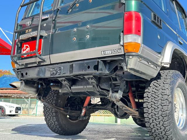 ランドクルーザー７０ ＺＸ　リフトアップ　グリルガード　シュノーケル　社外アルミ　サンルーフ　ＢＦグッドリッチタイヤ　前後ドラレコ（38枚目）