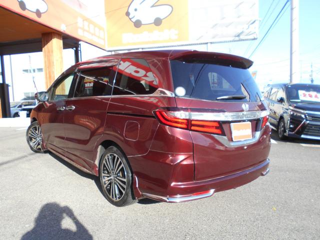 オデッセイ アブソルート・ＥＸ　ワンオーナー　両側パワスラ　純正ナビＴＶ　バックカメラ＆アラウンドビュー　後席フリップダウンモニター　ブレーキサポート　ブラインドスポットモニター　ＬＥＤライト　スマートキー　ＥＴＣ　スマートキー（3枚目）