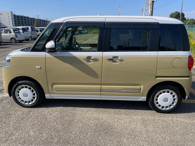 ムーヴキャンバス ストライプスG 9インチディスプレイオーディオ フルセグTV Bカメラ BTオーディオ ドラレコ 置くだけ充電 両側オートスライドドア フロント席シートヒーター HDMI USB ワンオーナー車(5枚目)