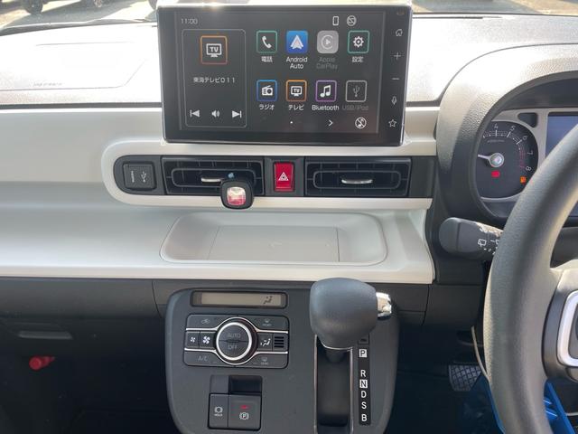 ムーヴキャンバス ストライプスG 9インチディスプレイオーディオ フルセグTV Bカメラ BTオーディオ ドラレコ 置くだけ充電 両側オートスライドドア フロント席シートヒーター HDMI USB ワンオーナー車(10枚目)