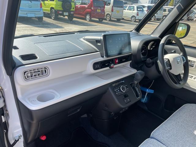 ムーヴキャンバス ストライプスG 9インチディスプレイオーディオ フルセグTV Bカメラ BTオーディオ ドラレコ 置くだけ充電 両側オートスライドドア フロント席シートヒーター HDMI USB ワンオーナー車(22枚目)