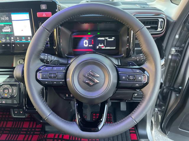 スペーシアカスタム ハイブリッドXSターボ 全方位モニター付9インチナビ フルセグTV ACC HUD ETC 前席シート&ステアリングヒーター 両側オートスライドドア LEDヘッド&フォグ(10枚目)