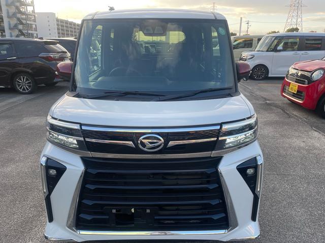 タント カスタムRS 純正全方位モニター付10インチナビ フルセグTV アダプティブクルーズコントロール ETC2.0 前席シートヒーター 両側オートスライドドア ハーフレザー 社外15アルミ&マフラー スマートアシスト(2枚目)