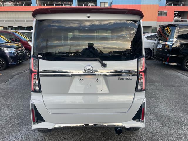 タント カスタムRS 純正全方位モニター付10インチナビ フルセグTV アダプティブクルーズコントロール ETC2.0 前席シートヒーター 両側オートスライドドア ハーフレザー 社外15アルミ&マフラー スマートアシスト(3枚目)