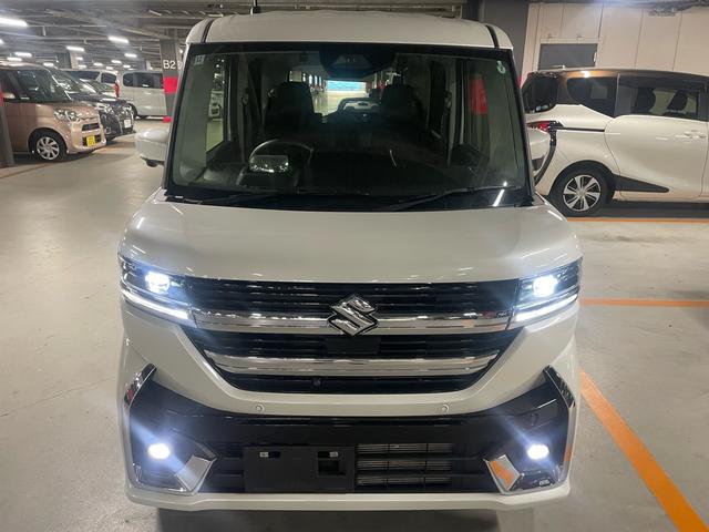 スペーシアカスタム ハイブリッドXSターボ 全方位モニター付9インチナビ フルセグTV アダプティブクルーズコントロール ドラレコ ETC 両側オートスライドドア 前席シート&ステアリングヒー(2枚目)