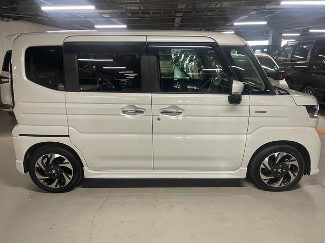 スペーシアカスタム ハイブリッドXSターボ 全方位モニター付9インチナビ フルセグTV アダプティブクルーズコントロール ドラレコ ETC 両側オートスライドドア 前席シート&ステアリングヒー(4枚目)