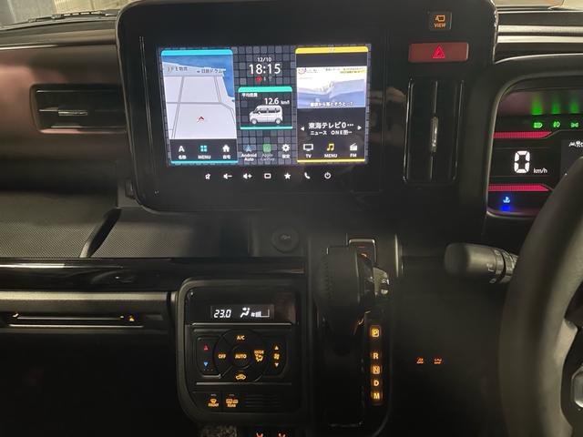 スペーシアカスタム ハイブリッドXSターボ 4WDターボ車 全方位モニター付9インチナビ フルセグTV DVD再生 BTオーディオ ETC 前後ドラレコ ACC HUD 前席シート&ステアリングヒーター 両側オートスライドドア(5枚目)