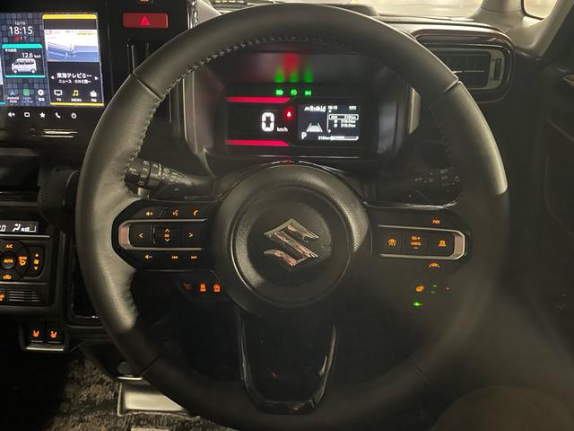 スペーシアカスタム ハイブリッドXSターボ 4WDターボ車 全方位モニター付9インチナビ フルセグTV DVD再生 BTオーディオ ETC 前後ドラレコ ACC HUD 前席シート&ステアリングヒーター 両側オートスライドドア(7枚目)