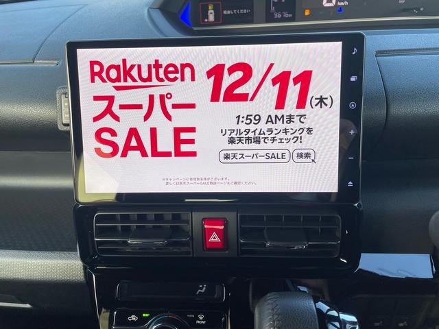 タント カスタムRS 10インチナビ フルセグTV Bカメラ 前後ドラレコ ETC フロントシートヒーター 両側オートスライドドア(15枚目)