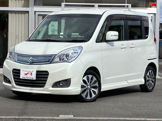 ソリオ S-DJE 禁煙者 両側電動スライドドア 地デジメモリーナビ バックカメラ ETC オートライト HID スマートキー アイドリングストップ 電動格納ミラー ウォークスルー CVT アルミホイール CD USB(25枚目)